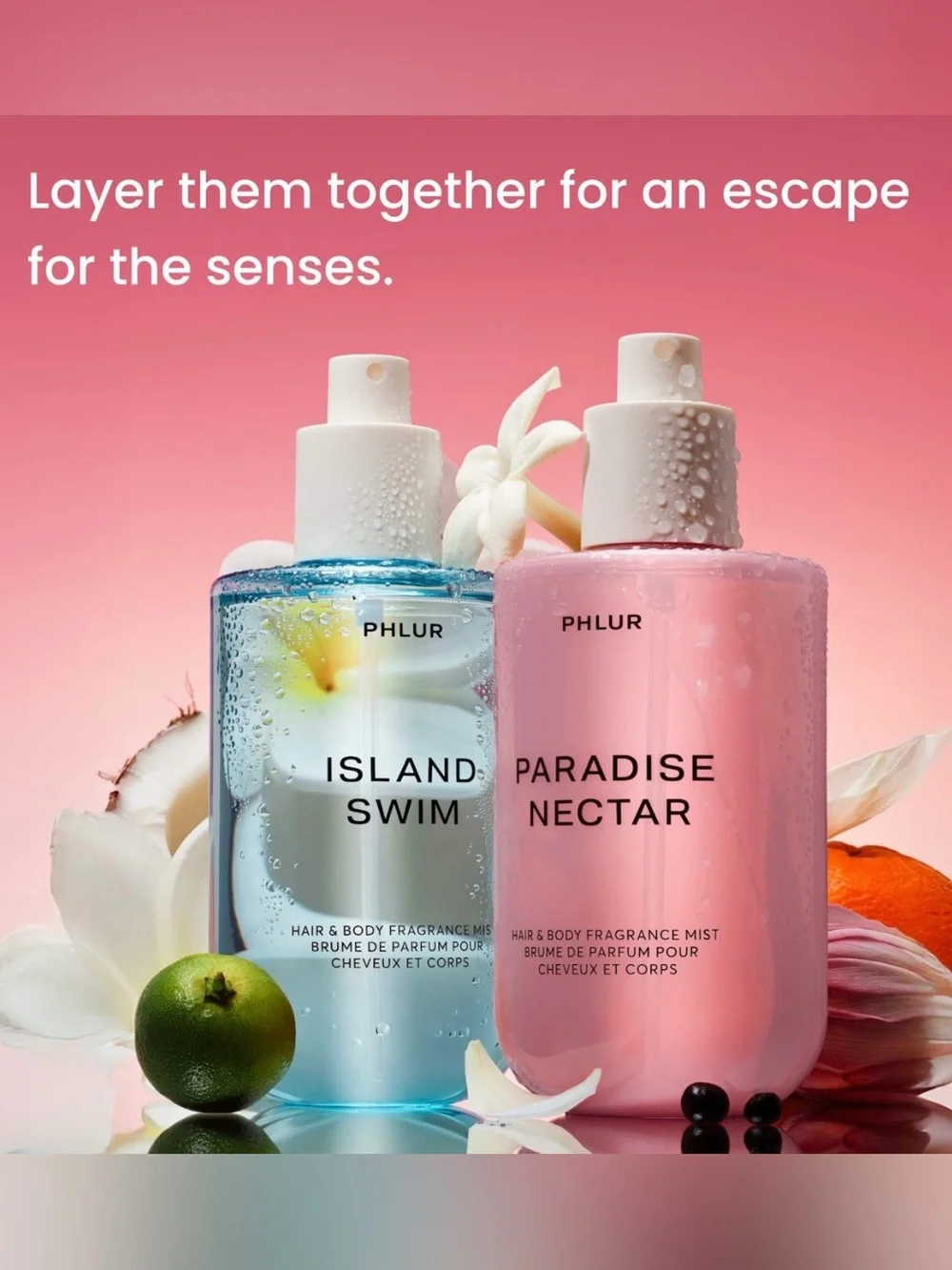 PHLUR Mini Paradise Nectar Hair & Body Mist